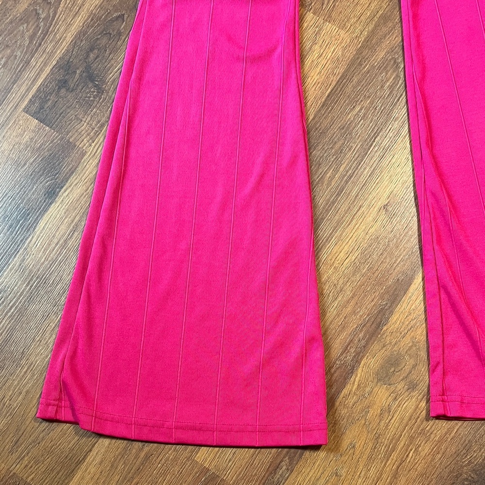 Pink Flare Women's Pants - Perfect for Barbie Costume - Picture 8 of 10